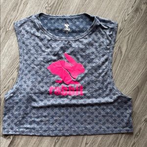 Rabbit gun show crop top size large